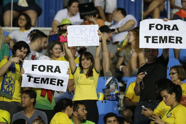 Boisterous Brazilian fans rewrite rules of Olympic etiquette