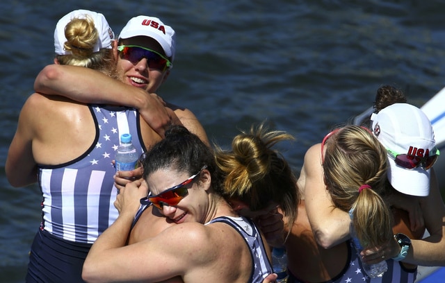 Coxswain’s rallying cry spurs US women’s eight to more gold